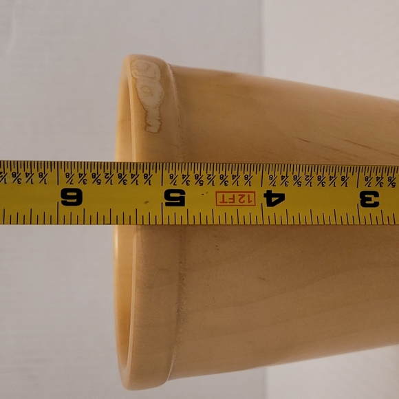 Beautiful Hand Carved Signed Wooden Cup - Picture 15 of 15